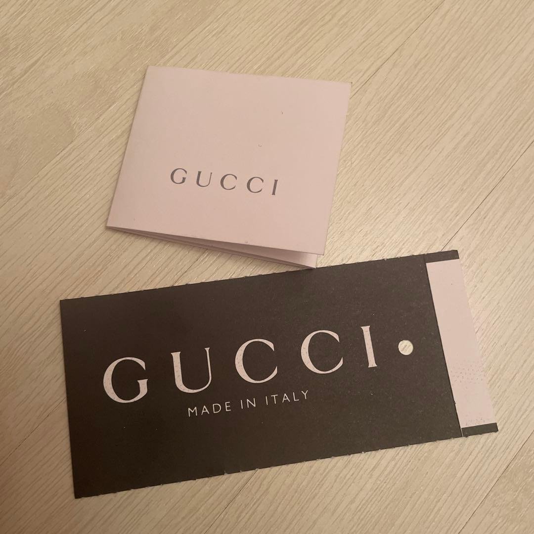 GUCCI GG柄 長財布 箱・タグ付き　黒