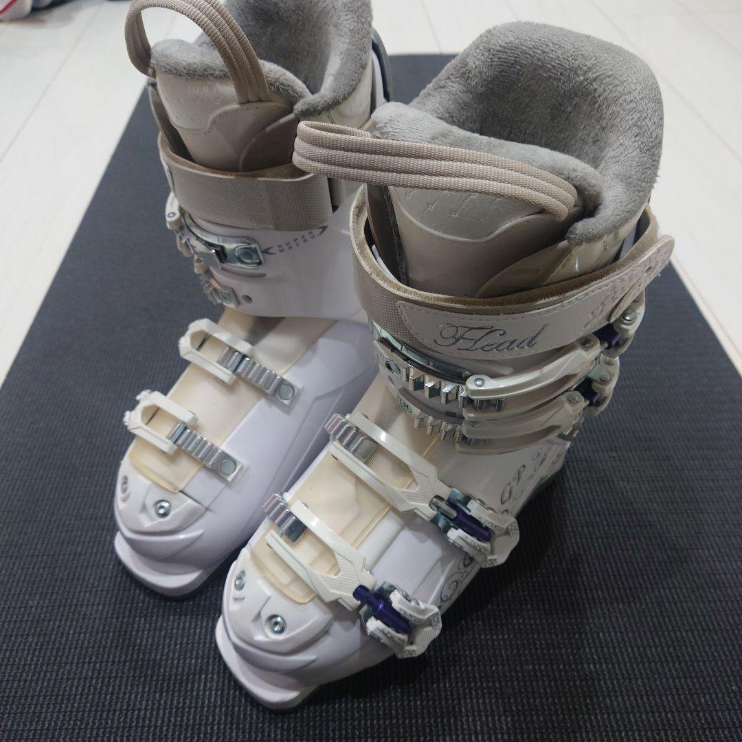 Head CP 女性用スキーブーツ ホワイト24-25センチ