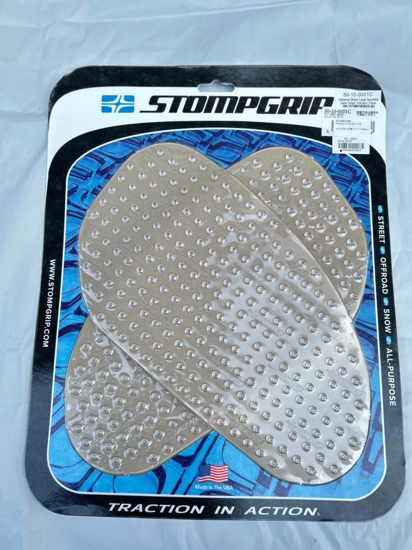 STOMPGRIP (ストンプグリップ)タンクグリップ クリア