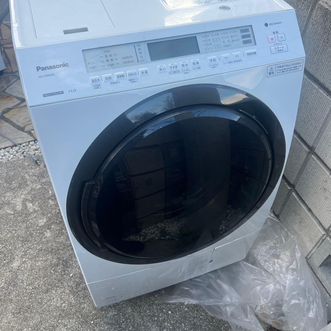 Panasonic NA-VX800BL ドラム式洗濯機　11kg 2021年