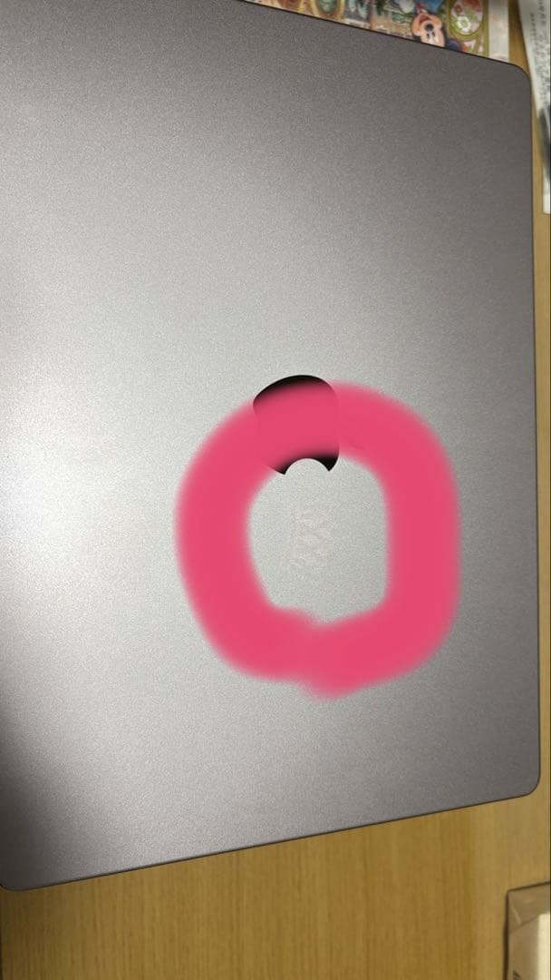 Apple MacBook Pro 14インチ 2021【シールによる日焼け跡】