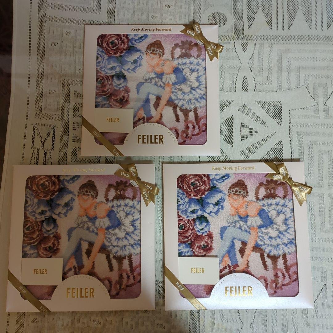 フェイラー2026年アニュアルバージョン　ウォッシュタオル3枚セット