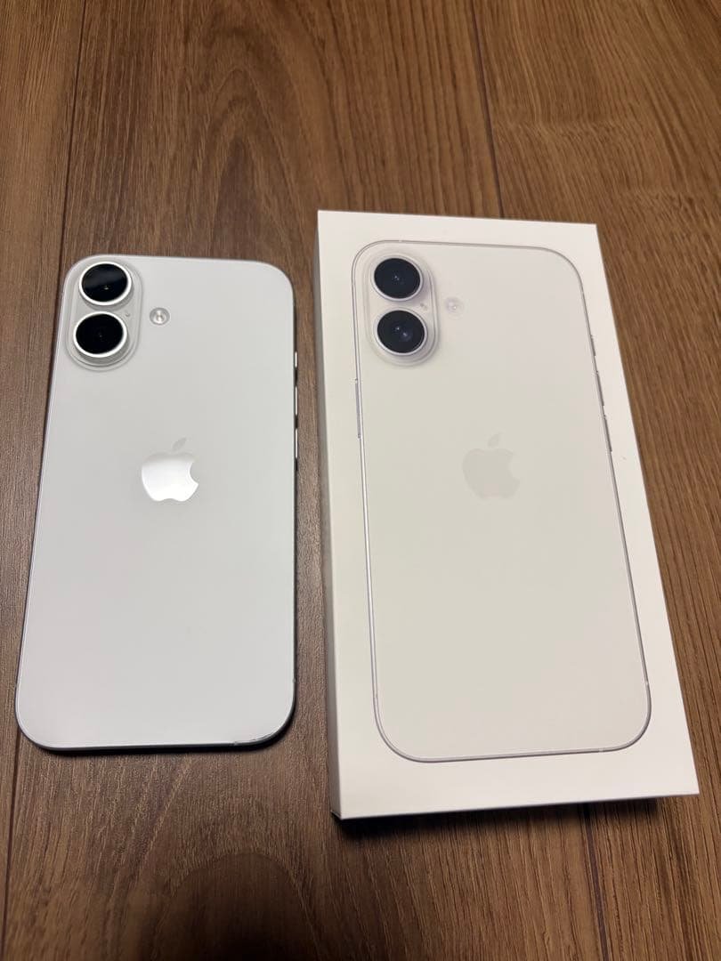 Apple iPhone 16 128g ホワイト 本体とケーブル付き