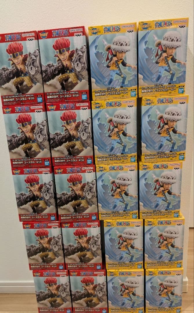 ワンピース 　ワーコレ　最悪の世代 キッド 　ロー 　20個　まとめ売り