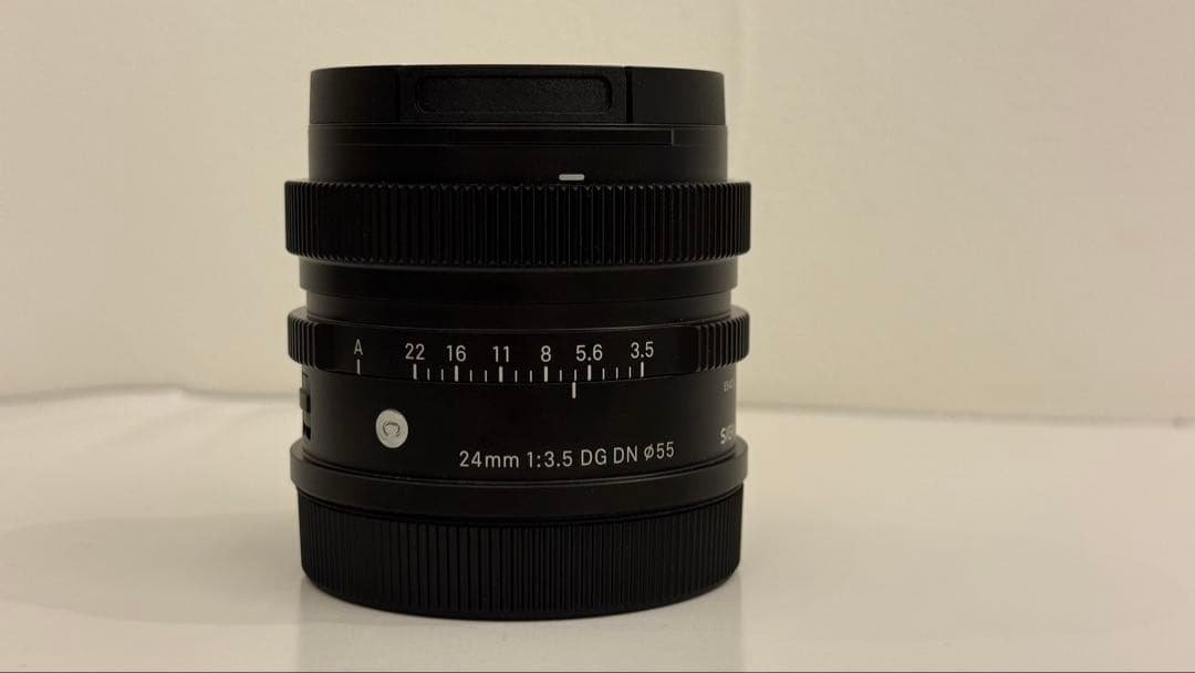 SIGMA 24mm F3.5 DG DN レンズ　Lマウント