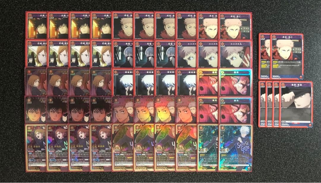 【フルパラ・調整パーツ・スリーブ付き】ユニオンアリーナ 赤呪術 パラレル デッキ