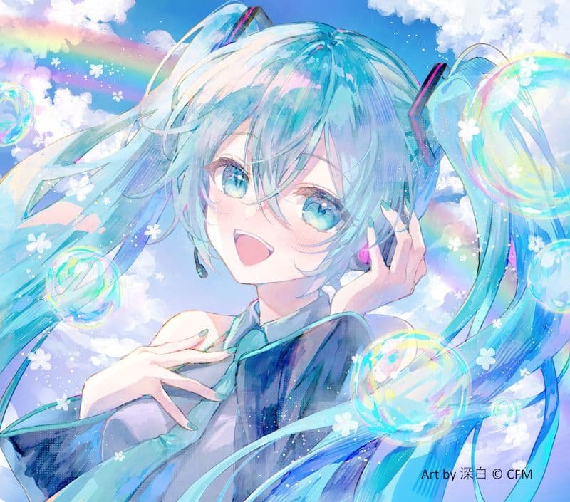 WALLHACK × 初音ミク ガラスマウスパッド