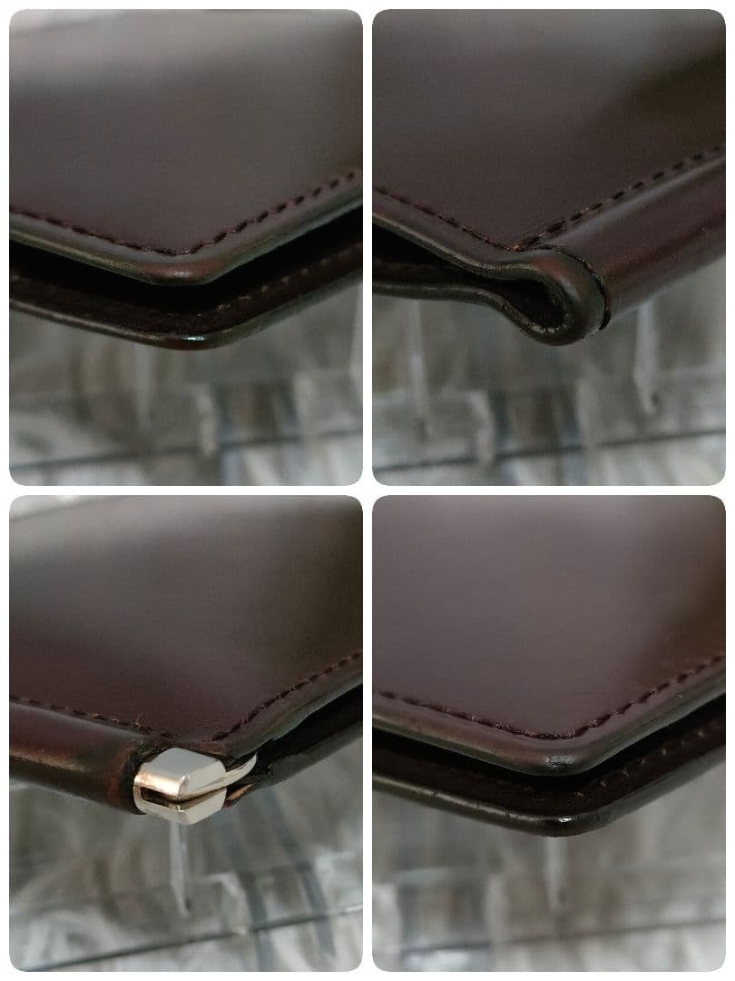 ソメスサドル マネークリップ ブラウン レザー SOMES SADDLE カード
