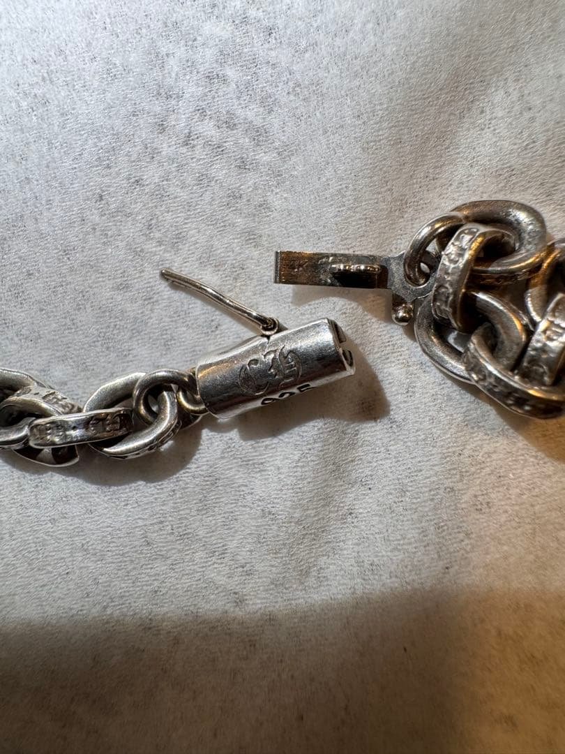 【美品】クロムハーツ ダブルダガー ネックレス