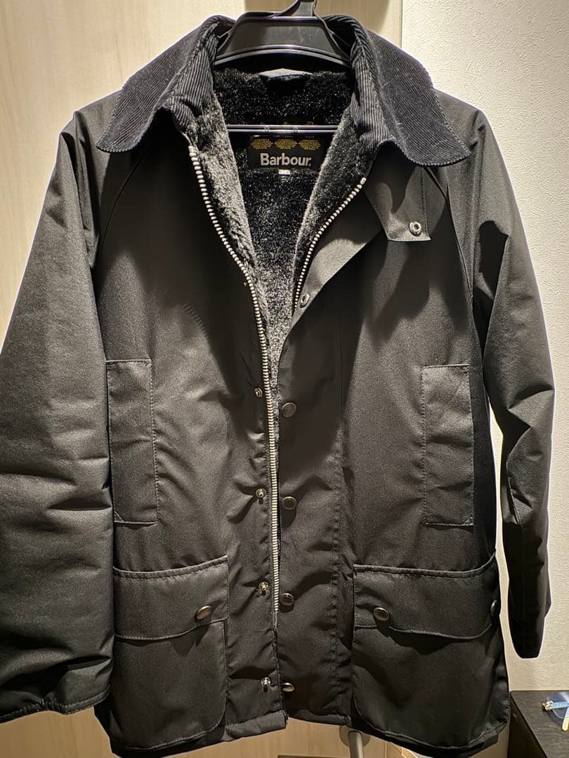 本日限定値下げ！Barbour ブラック ジャケット 34