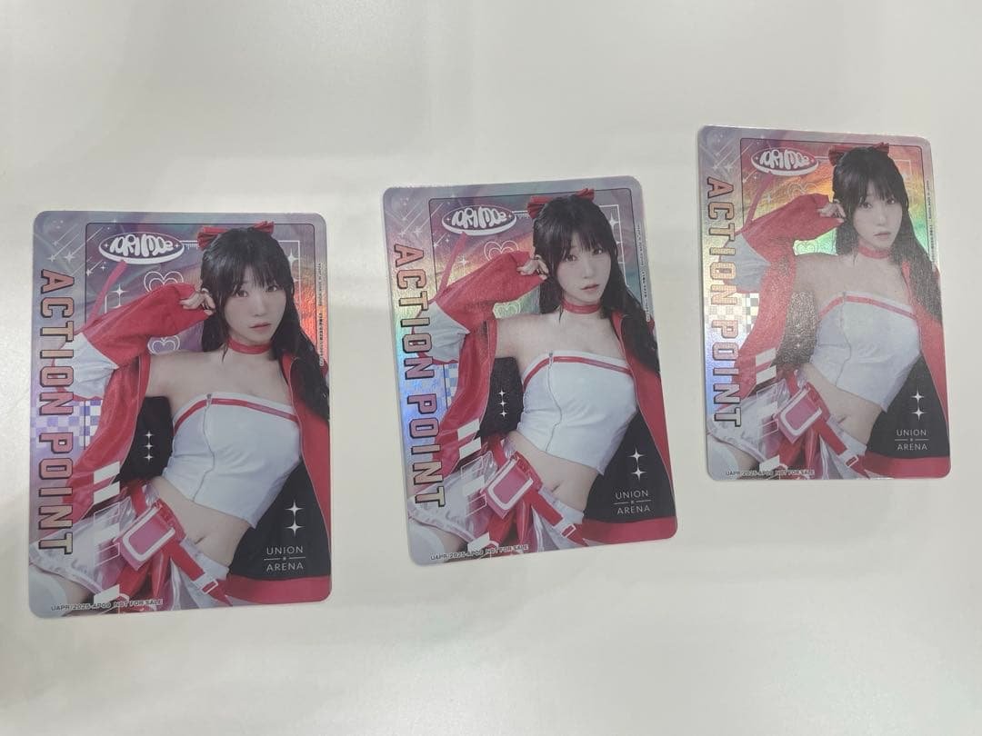 伊織もえ ACTION POINT トレーディングカード 3枚セット