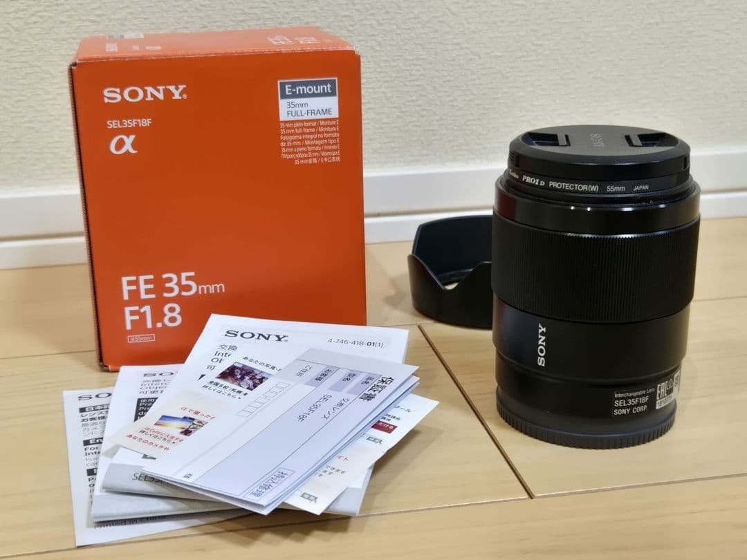 SONY FE 35mm F1.8 レンズ SEL35F18F