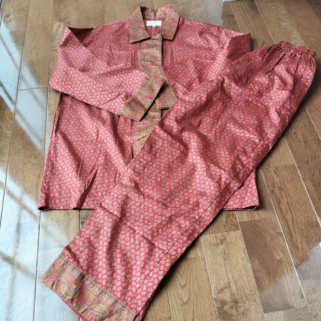 新品　ETRO ペイズリー柄 パジャマ セット