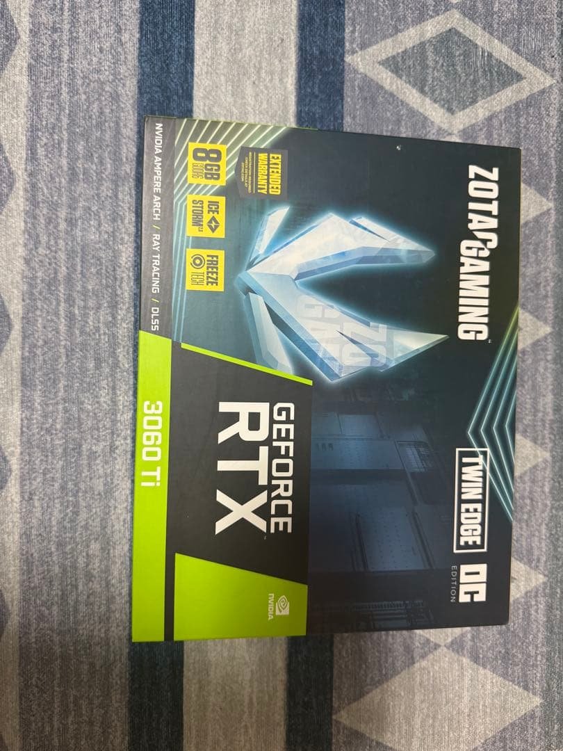 グラフィックボード・グラボ・ビデオカード ZOTAC GEFORCE RTX 3060 Ti TWIN EDGE OC