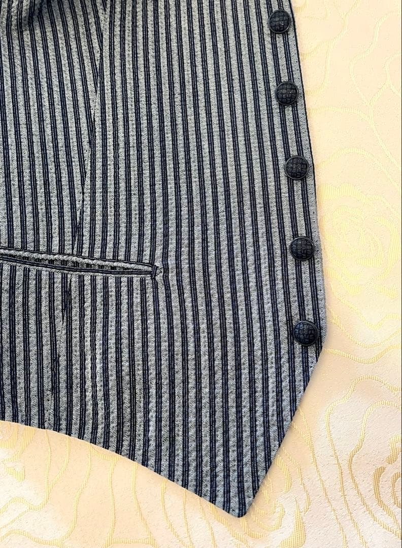 ✨美品 タグ有⚜️TAGLIATORE⚜️ジレ ベスト 襟付き