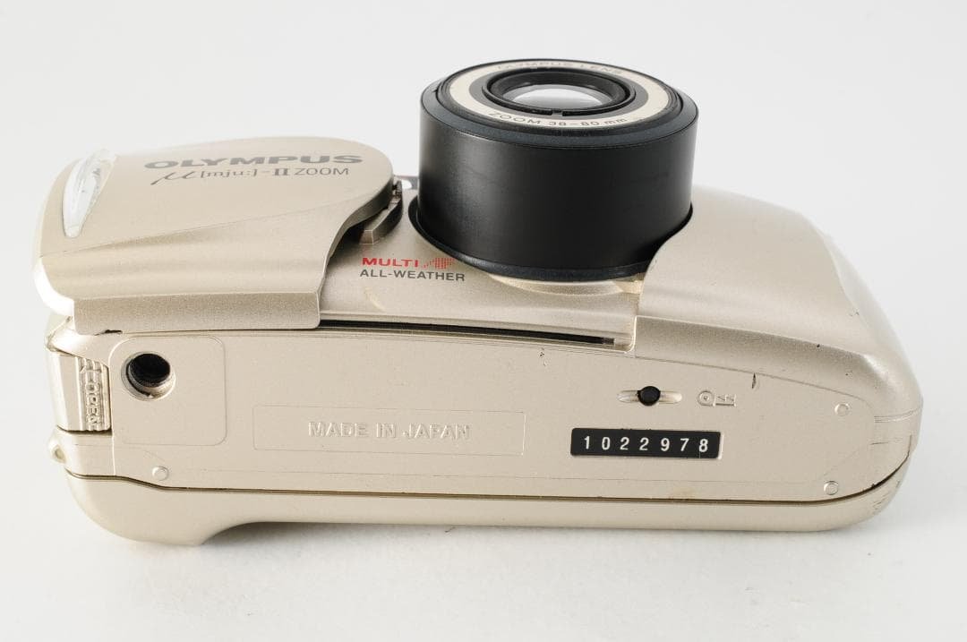 フィルムカメラ Olympus mju II ZOOM