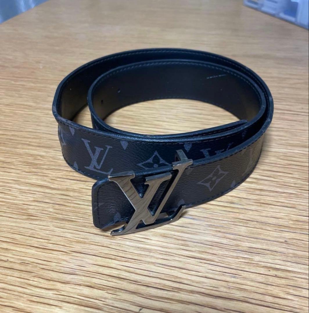 LOUIS VUITTON ブラック ベルト 85
