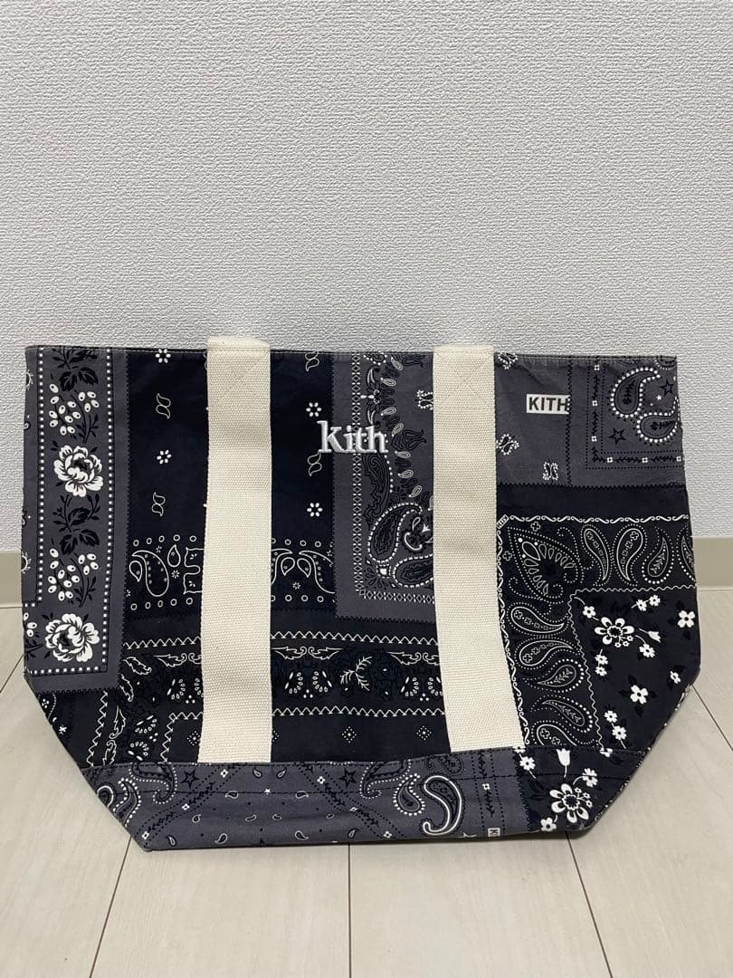 KITH ペイズリートートバッグ