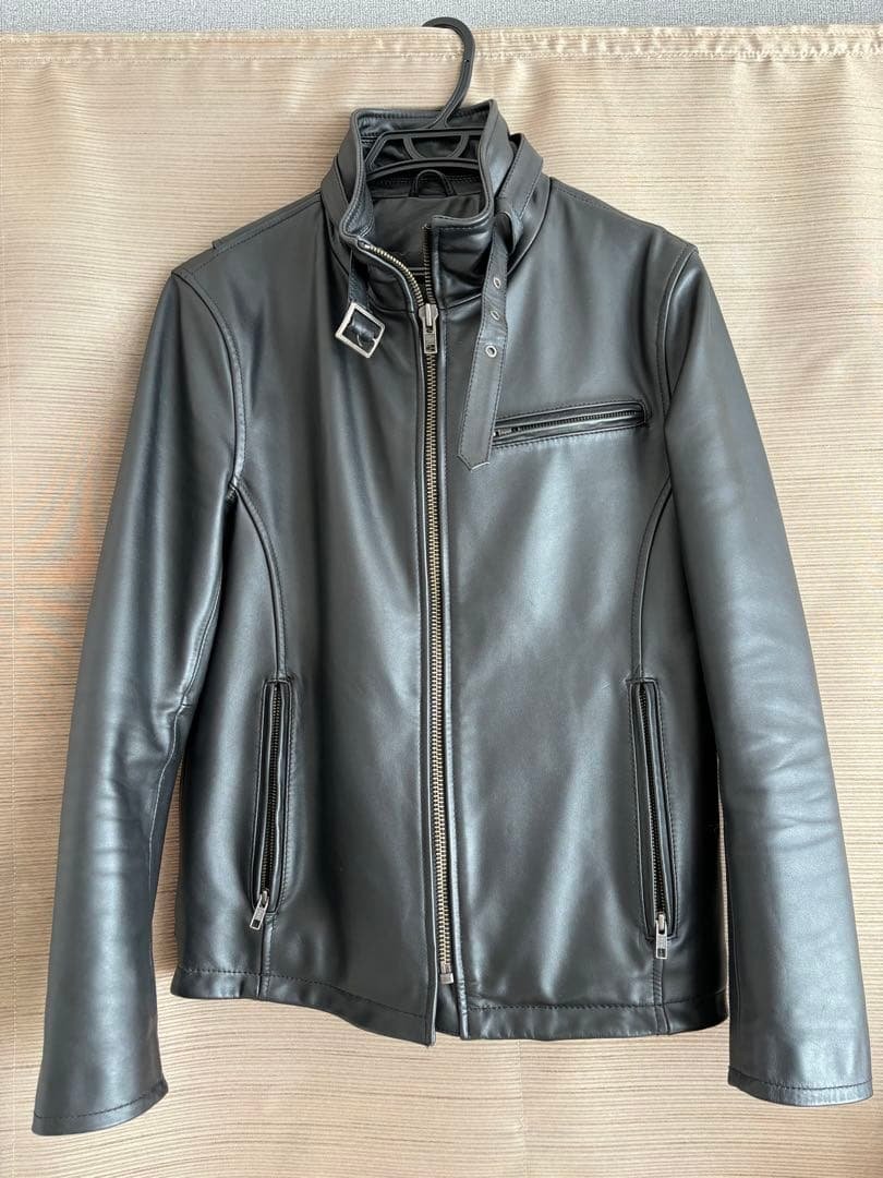 ジョンケイさん専用ホースハイド本革シングルライダースジャケット