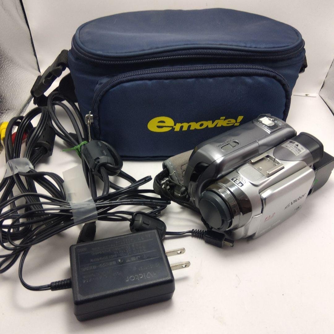 動作品　Victor GR-DF590-S MiniDV ビデオカメラ