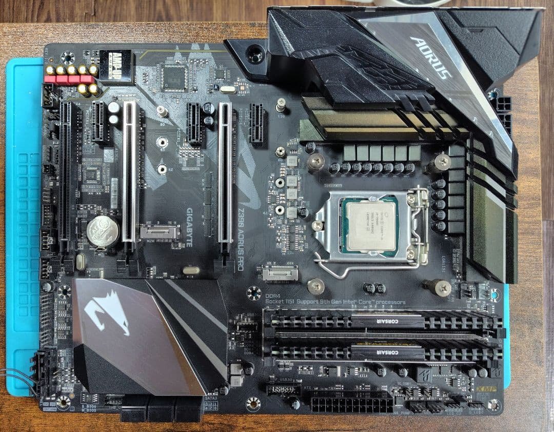 i-9 9900k,Z390M/B,64GB,CPU簡易水冷【win11対応】