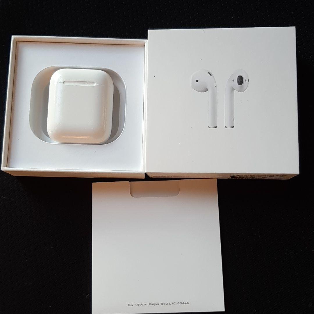 ヘッドホン APPLE MMEF2J/A air pods