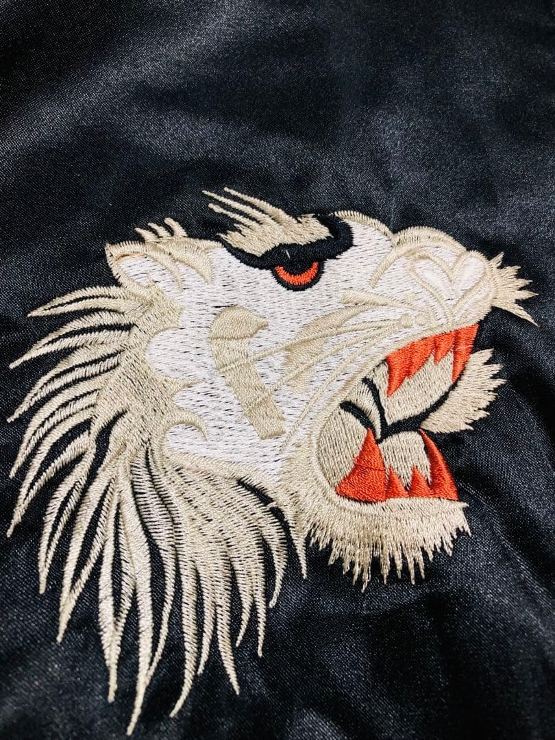 美品 JAKE スカジャン 虎 日本限定 ヴィンテージ unisex サテン