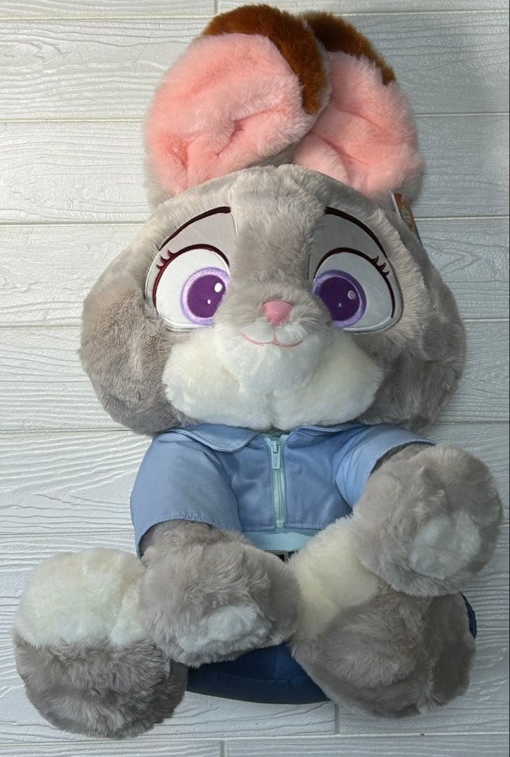 【訳アリタグ付】Disney◇ズートピア◇ぬいぐるみ◇ジュディー◇ブランケット◇