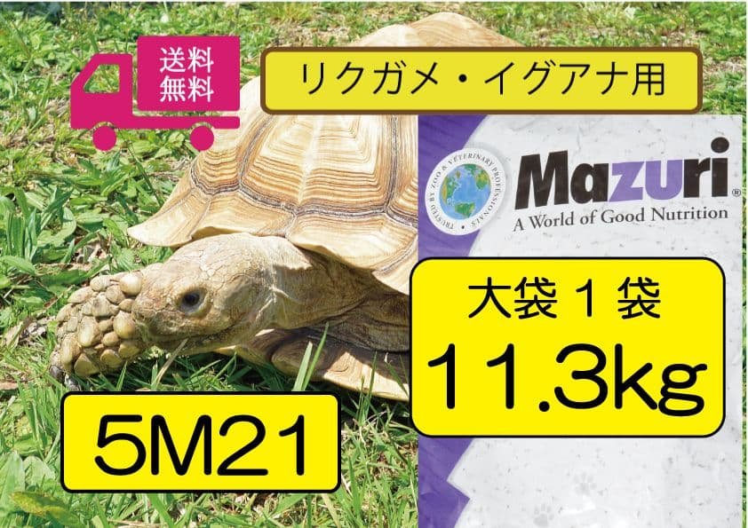 【マズリ】トータスダイエット5Ｍ21 リクガメ用ペレット mazuri