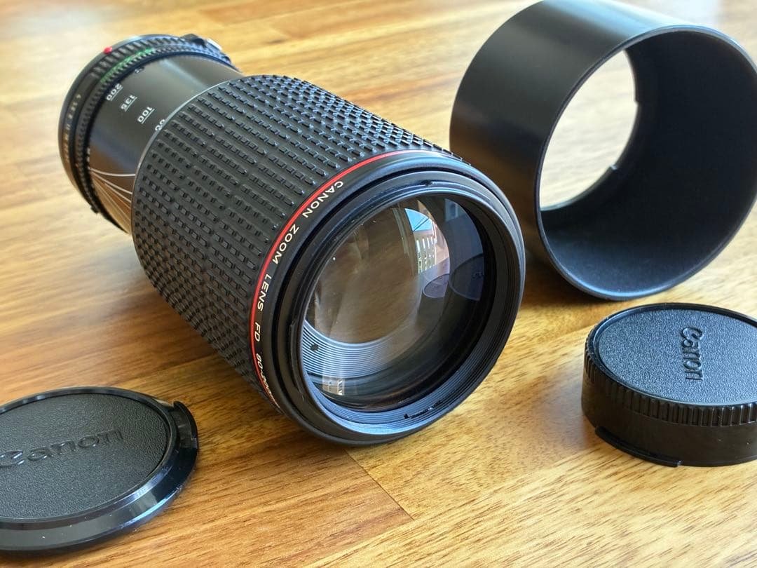 【美品】美品Canon NEW FD 80-200mm F4 L