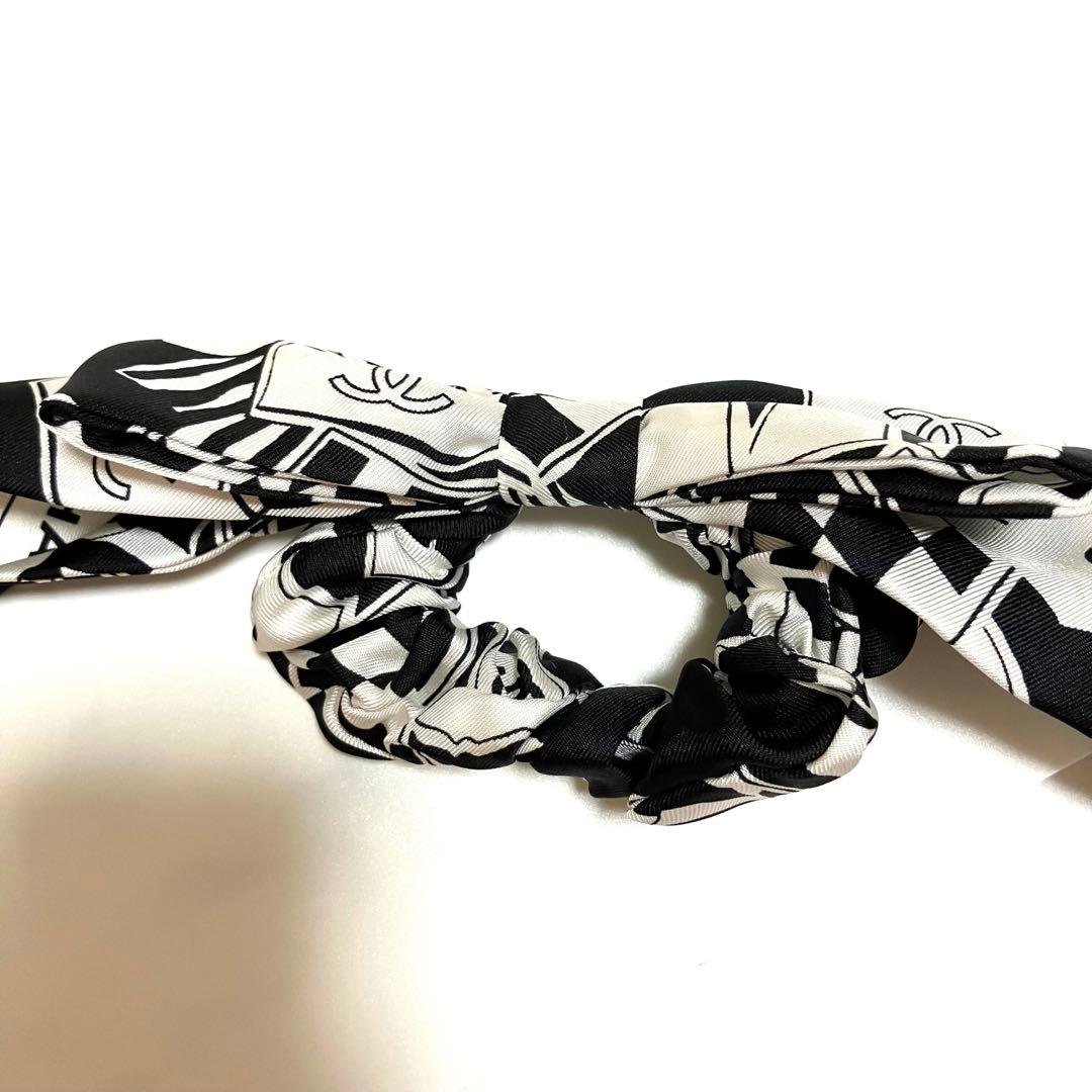 シャネル CHANEL 23C クルーズコレクション シュシュ リボン 美品