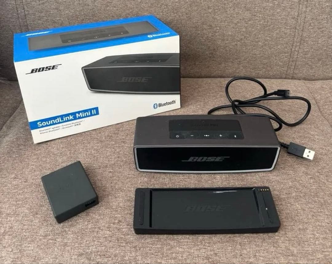 Bose SoundLink Mini II ワイヤレススピーカー動作確認済