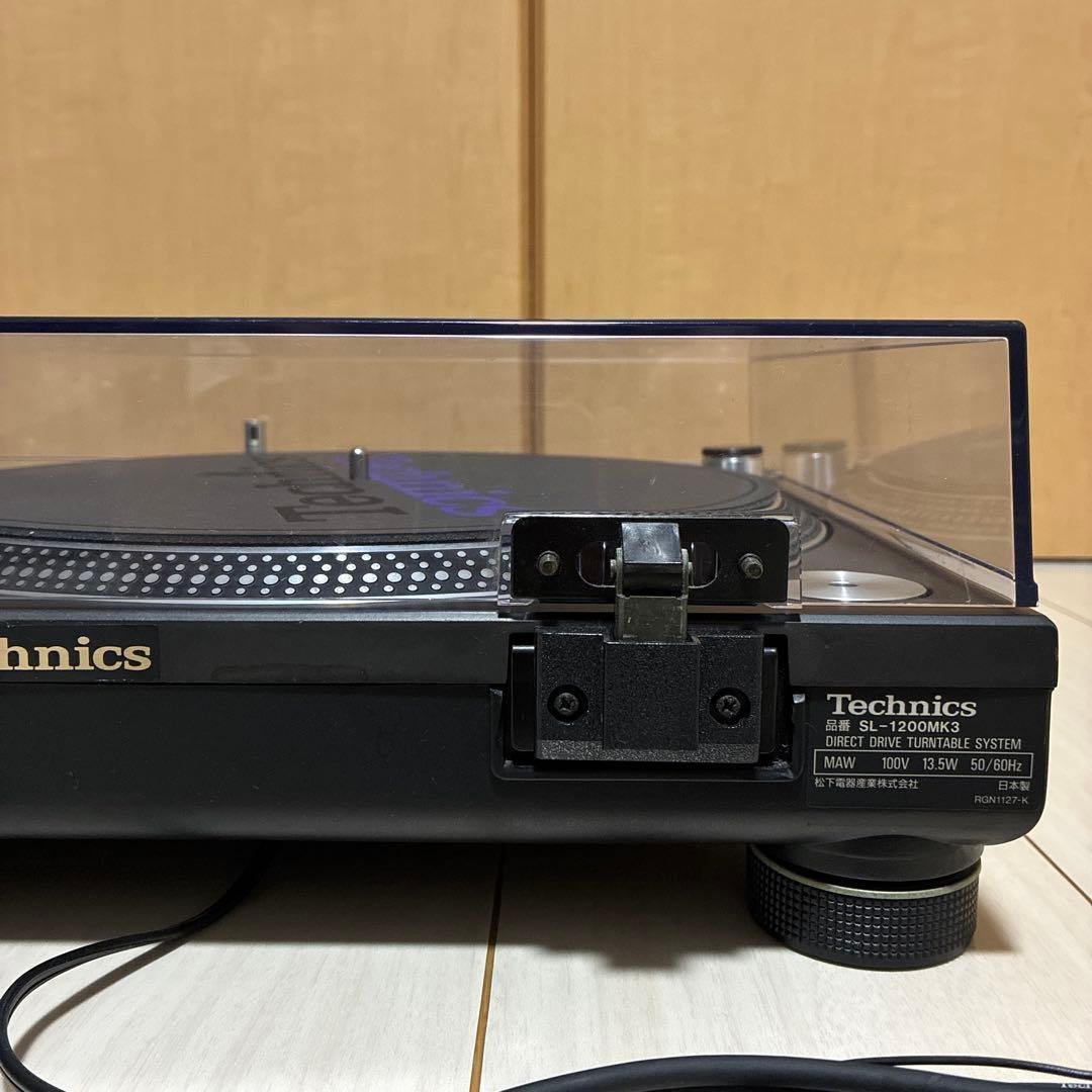 Technics SL-1200MK3 通電・動作・音出し確認問題無し