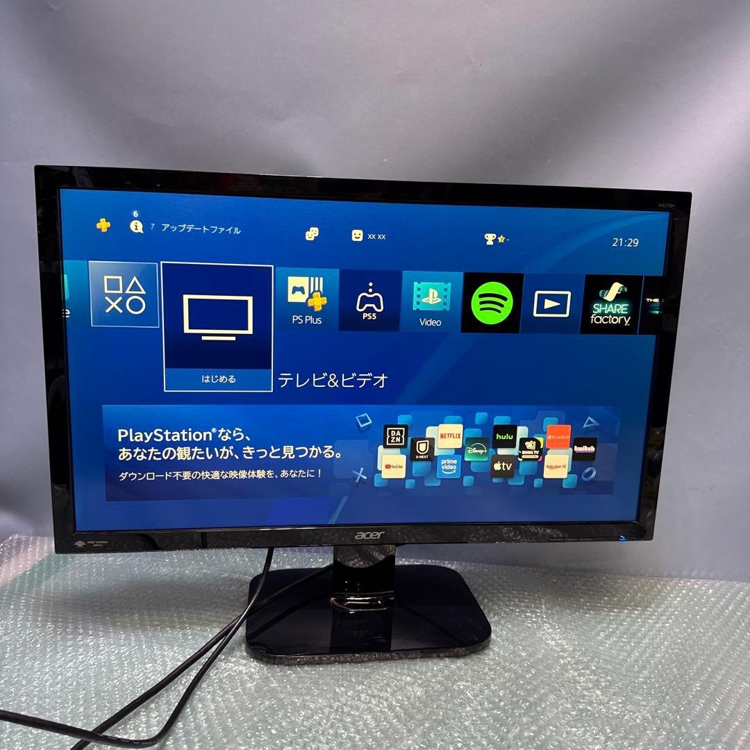 Acer ディスプレイ　27インチ　KA270HAbmidx