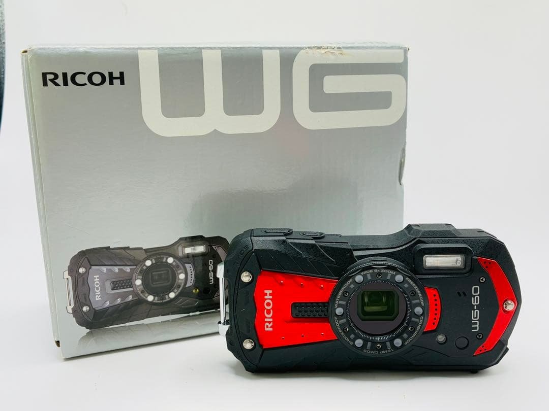 極美品 RICOH リコー WG-60 デジタルカメラ