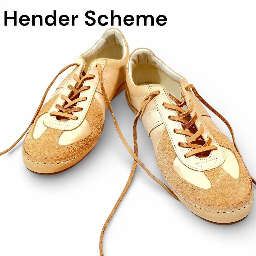 Hender Scheme 26.5㎝ ベージュ スニーカー　mip-05