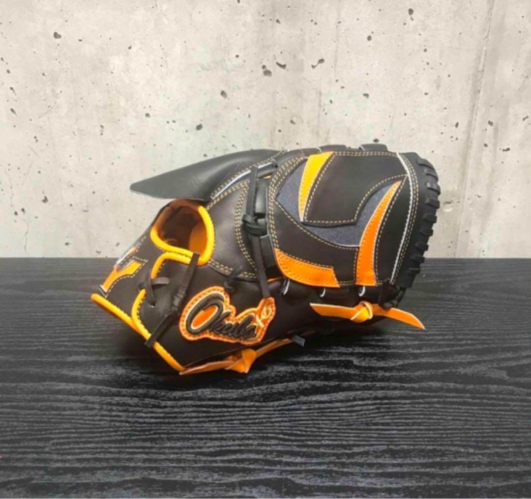 Okubo オリジナルグローブ　軟式投手用 サイズ29.5センチ 湯揉み加工済