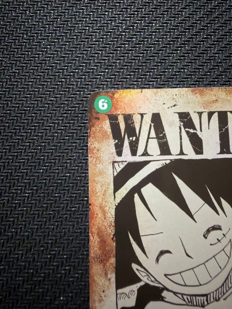 ONE PIECEワンピースカードゲーム　モンキー・D・ルフィ　手配書