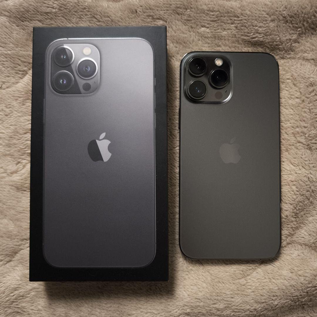 iPhone13promax graphite 1TB SIMフリー