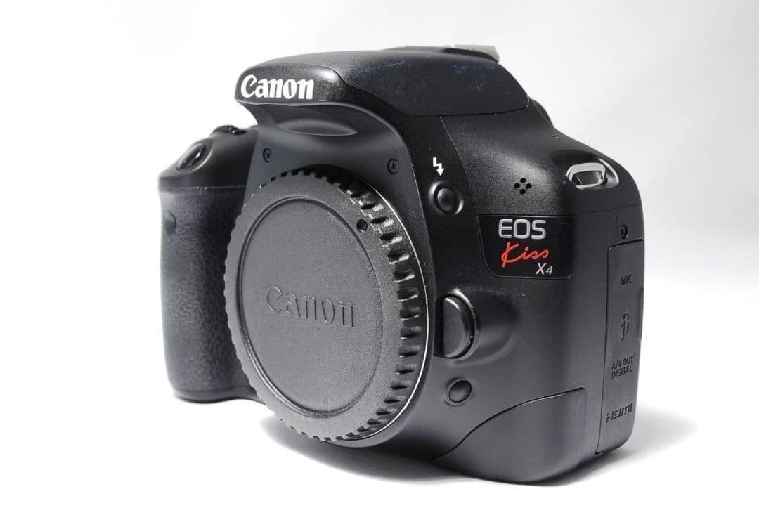 ♥シャッター数極少♥キャノン Kiss X4 一眼レフ Wレンズ 望遠レンズ付