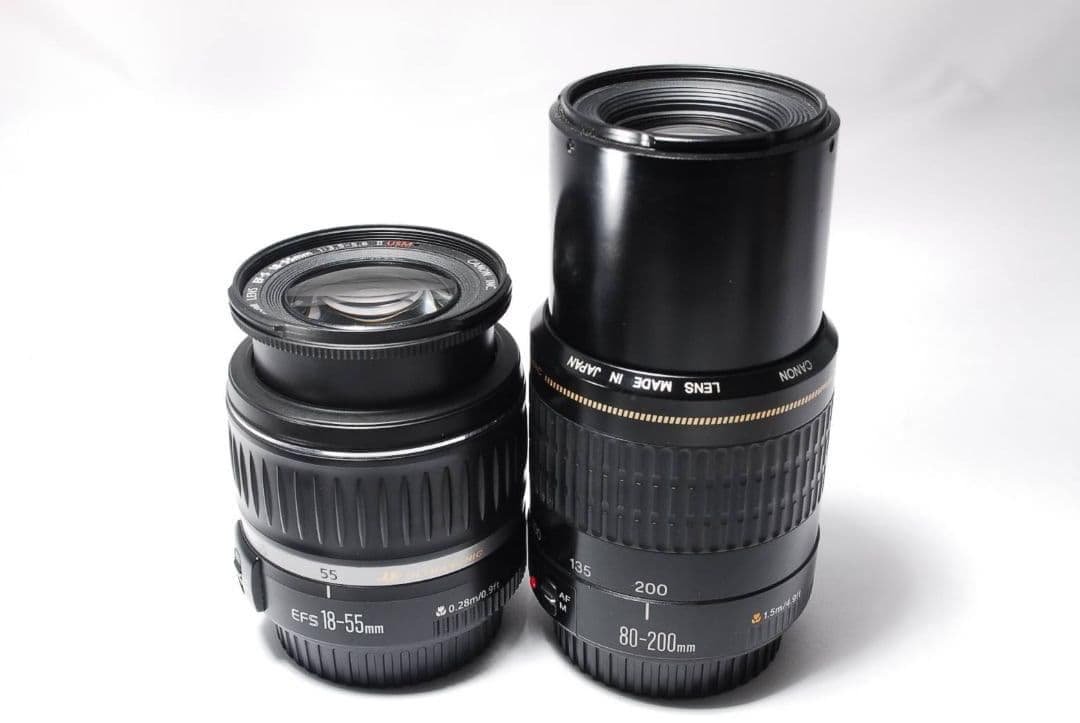 ♥シャッター数極少♥キャノン Kiss X4 一眼レフ Wレンズ 望遠レンズ付