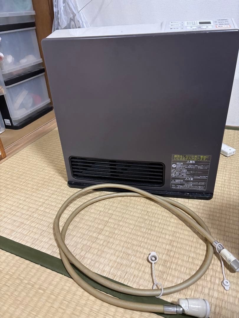 K-4001 ガスファンヒーター コンパクト