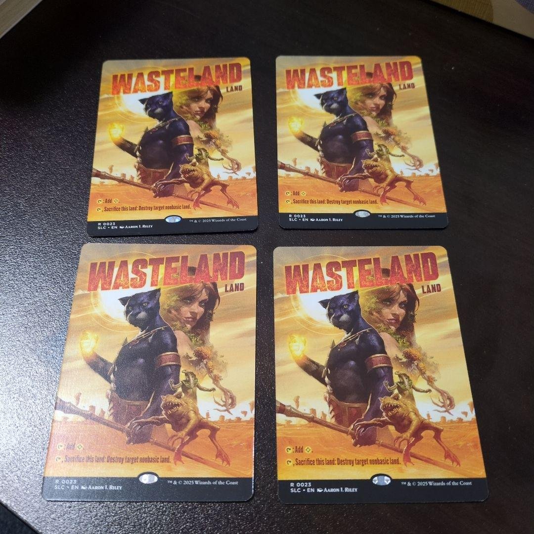 不毛の大地 通常版 SLC ボーダーレス 英語 4枚