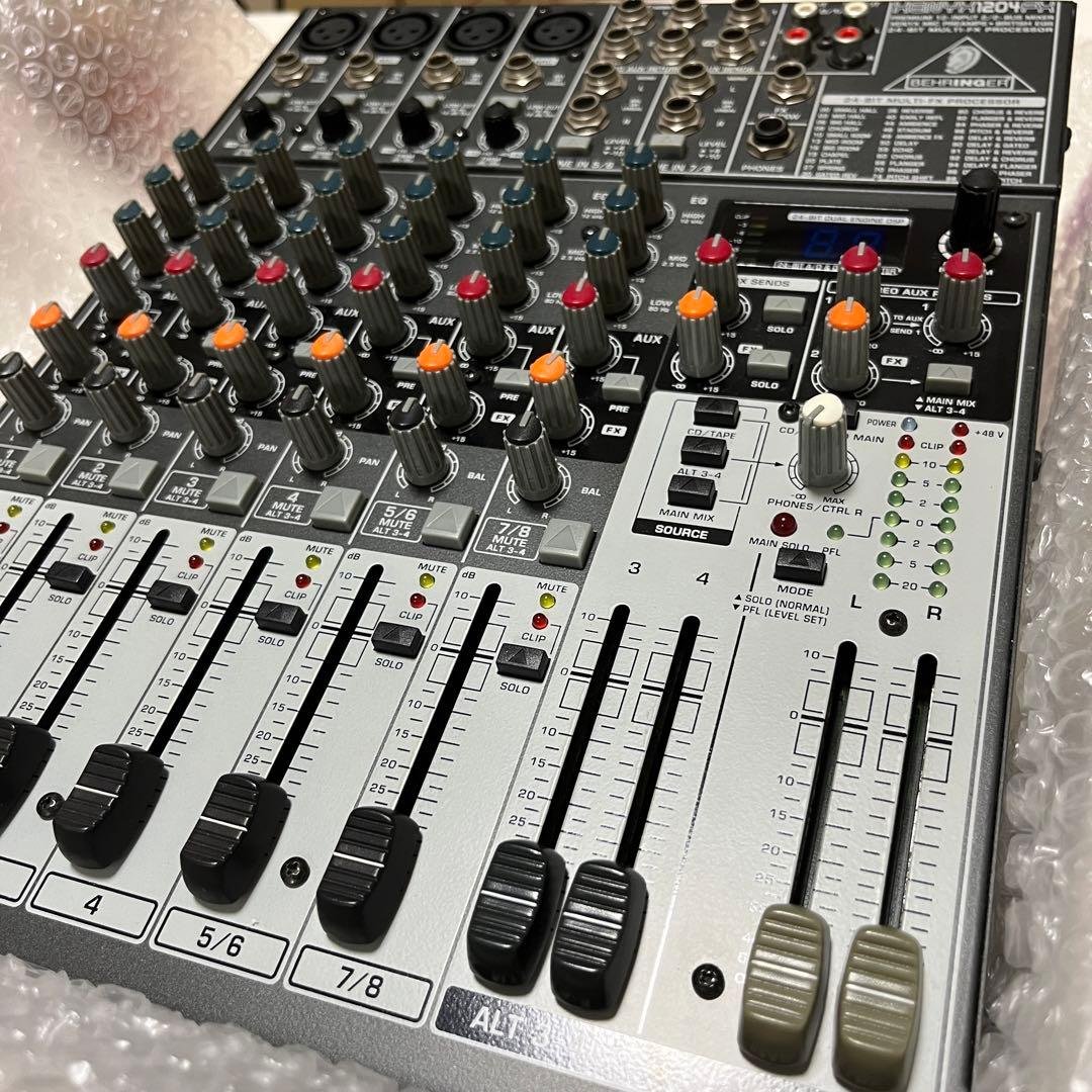 BEHRINGER ベリンガー　ミキサー XENYX 1204FX