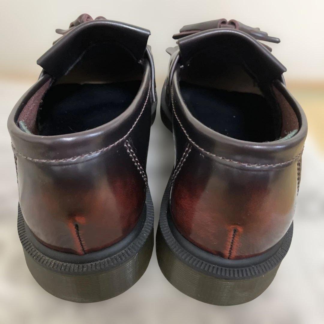 ドクターマーチン エイドリアン ローファー チェリーレッド UK5