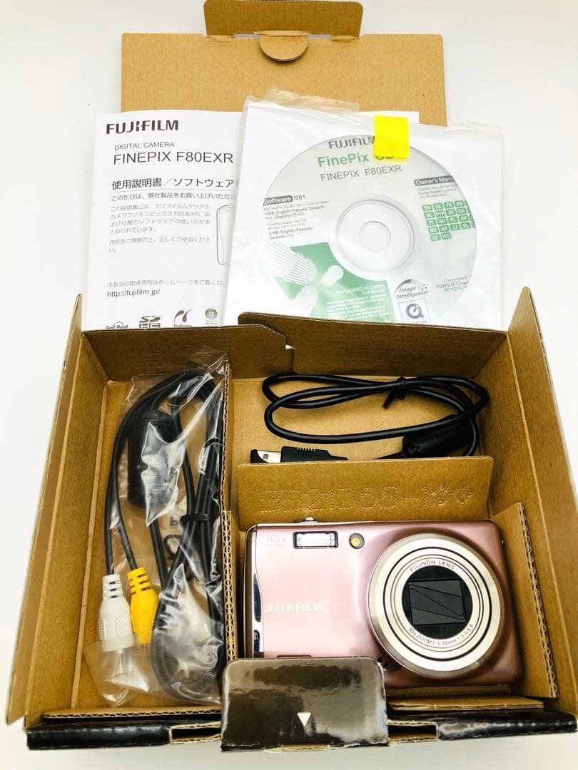 Fujifilm EXR ピンク コンパクトデジタルカメラ