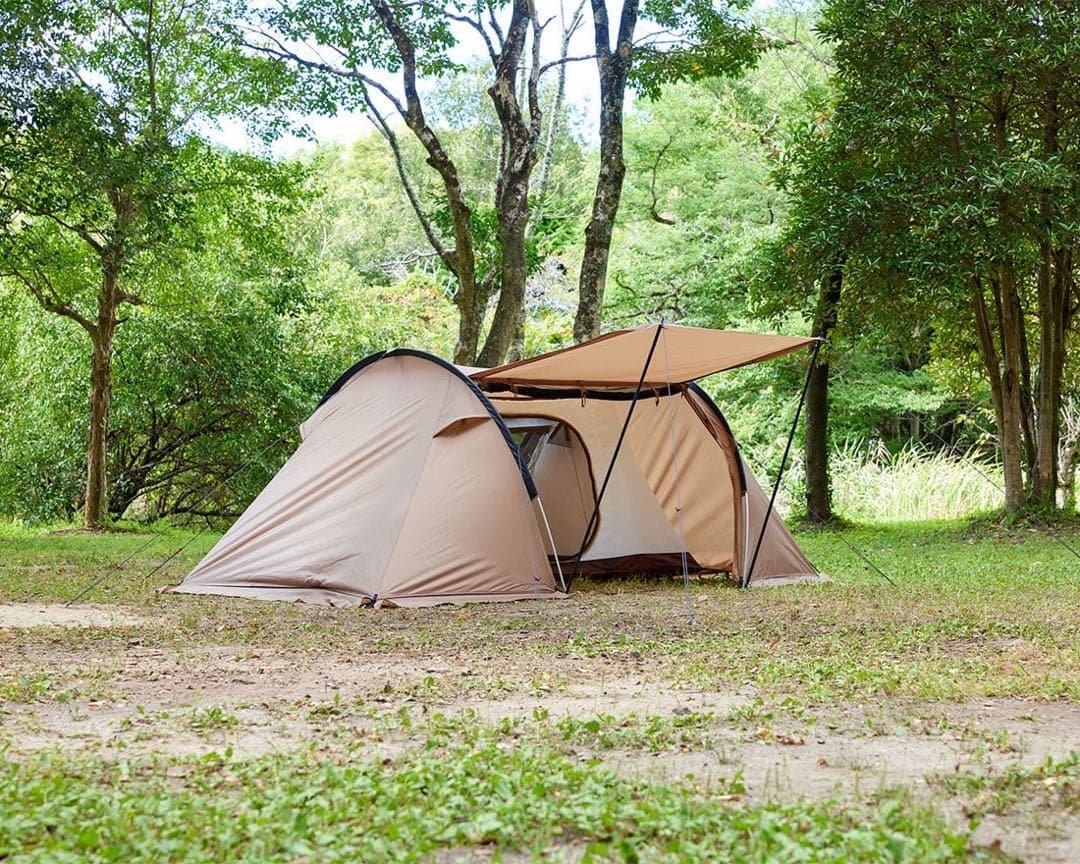TWIN ARCH SOLO TENT ベージュ 1人用