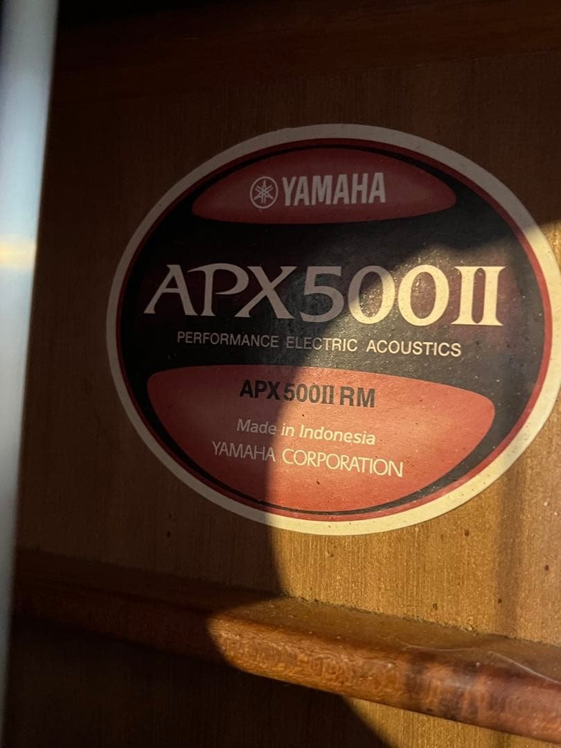 冷*い様 最終値下　Yamaha エレアコ　APX500Ⅱ インレイシール