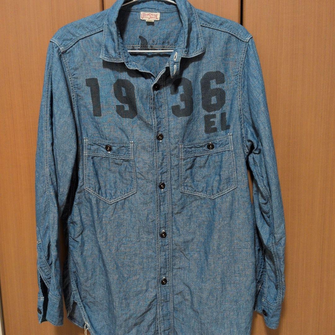 フリーホイーラーズシャンブレーシャツsize15