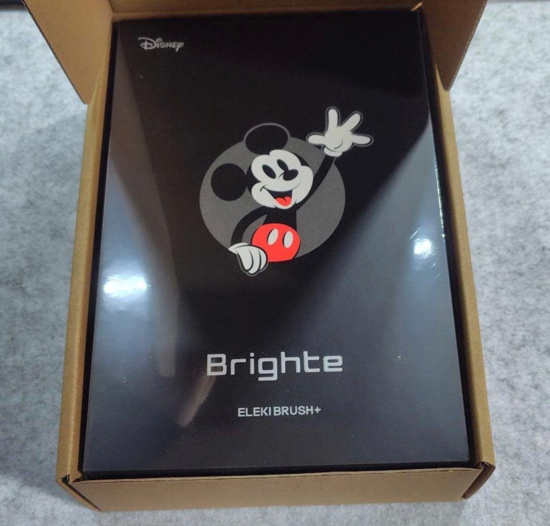 【新品未開封】Brighte ELEKI BRUSH＋ミッキーマウス限定デザイン
